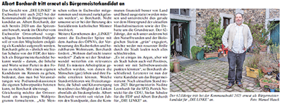 Albert Borchardt im Porträt der Filmpost