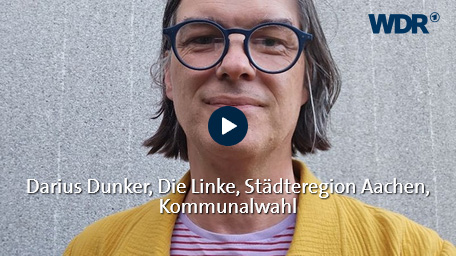 Darius Dunker im WDR-Kandidatencheck